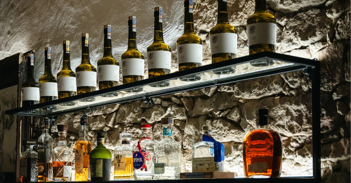 Elegantní sál restaurace