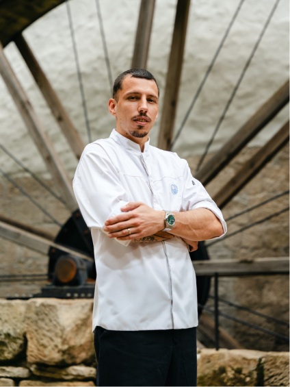 Küchenchef Vojtěch Barac